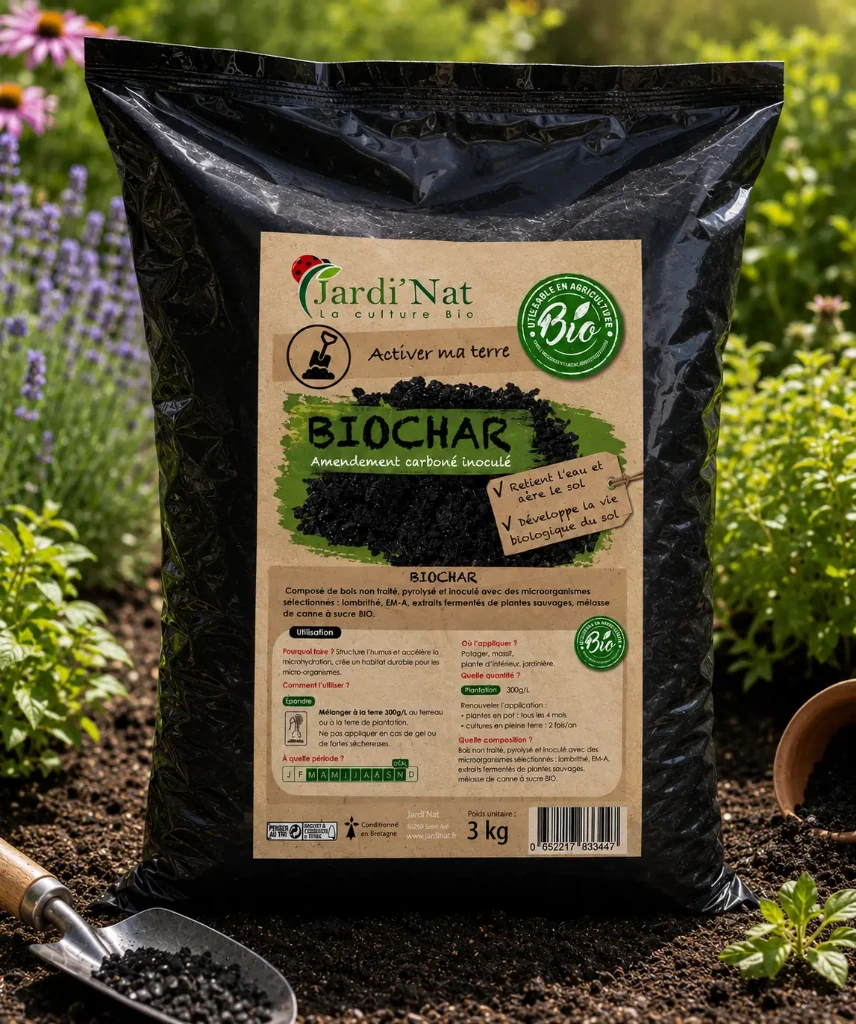 [ACTI63] BIOCHAR Jardi'Nat 3kg*